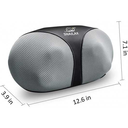 SNAILAX 618N, l'oreiller qui vous masse