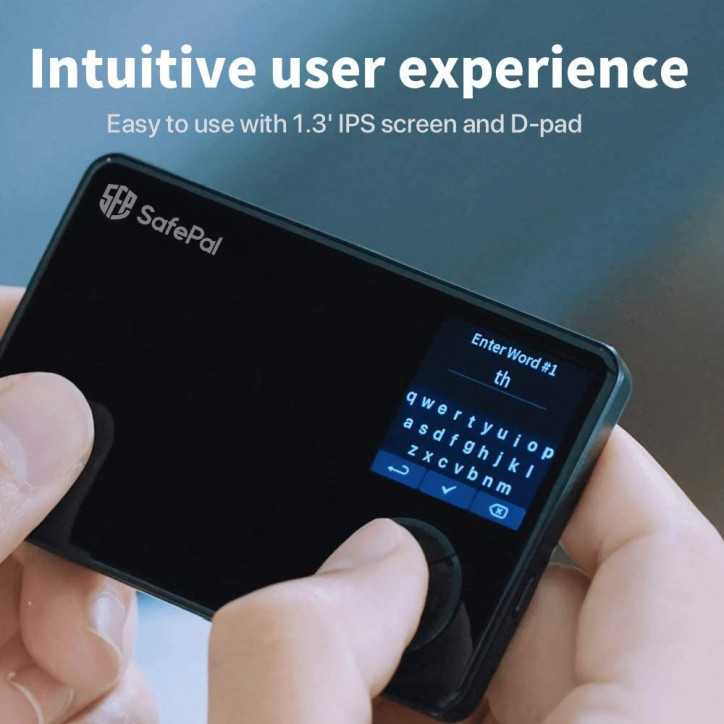 SafePal S1 Crypto Hardware Wallet: Securely Store Bitcoin & 10000+ Coins Offline