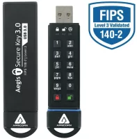 Apricorn Aegis Secure Key 3: Clé USB 120Go Cryptée - Sécurité Maximale de Vos Données!