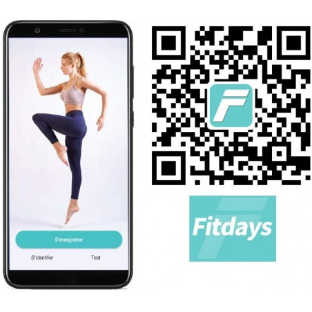 Fitdays Connect Bambou, the rechargeable scale