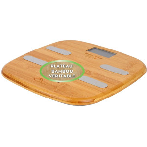 Fitdays Connect Bambou, the rechargeable scale