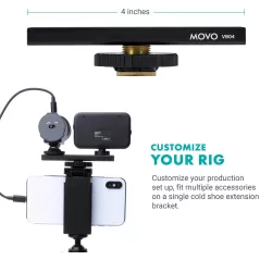 Kit iVlogger Movo pour iPhone: Audio Pro, Lumière Parfaite & Stabilité Impeccable!