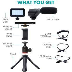 Movo iVlogger, le kit parfait pour Vloggeur