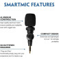 Saramonic SmartMic Mini: Crystal Clear Audio for Your Smartphone - Vlogs, Podcasts & More!