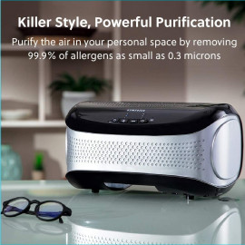 Purificateur d'Air de Bureau Homedics avec Filtre HEPA