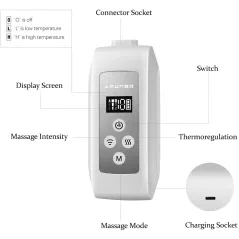 Masseur de Tête Rechargeable AFUNSO : Relaxation Profonde & Croissance des Cheveux