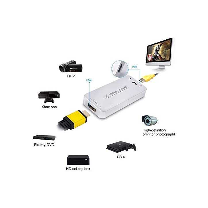 DIGITNOW Carte dAcquisition Vidéo USB 3.0: Capturez, Streamez en Full HD!