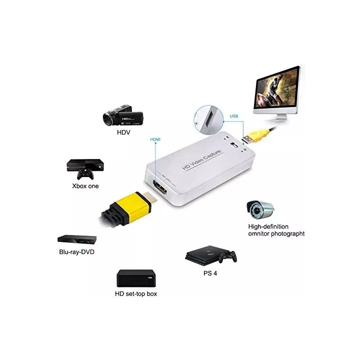DIGITNOW Carte dAcquisition Vidéo USB 3.0: Capturez, Streamez en Full HD!