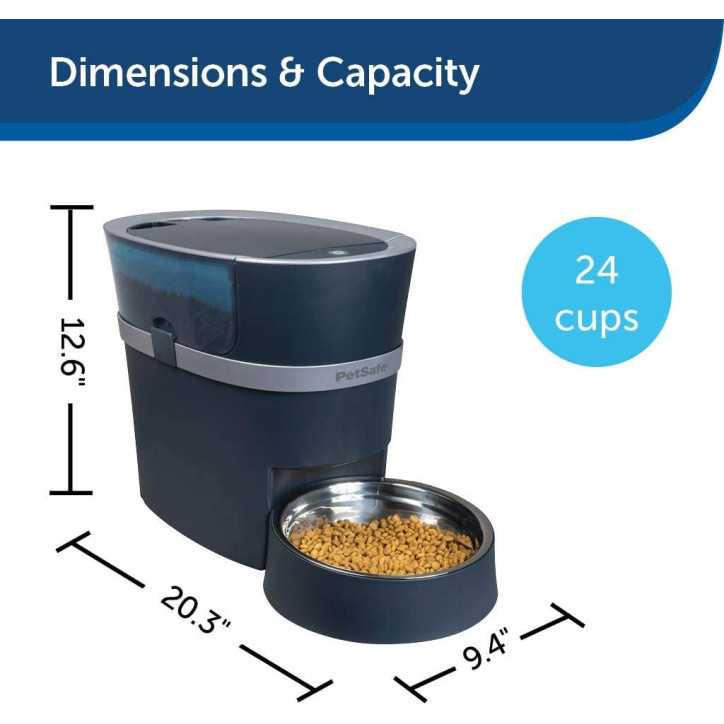 PetSafe SmartFeed: Wi-Fi Automatic Pet Feeder - Control Meals from Your Phone!