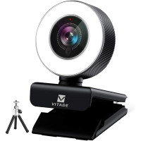 Vitade HD Webcam on tripod and camera - perfect for crystal clear streaming and video calls.