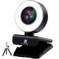 Vitade Webcam HD 1080p avec Lumière Annulaire: Streaming Impeccable & Appels Vidéo Pro! Vitade Webcam HD 1080p avec Lumière Annulaire: Streaming Impeccable & Appels Vidéo Pro!
