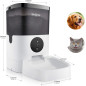 Balimo Smart Pet Feeder: Auto Dog & Cat Feeder with Wi-Fi, Voice Recorder - 4L Capacity