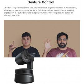 OBSBOT Tiny Webcam: AI for Crystal-Clear Video Calls