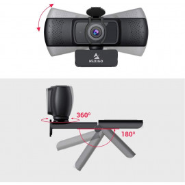 NexiGo HD Webcam with Microphone - Crisp, Clear Communications