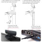NexiGo N930AF: Webcam HD Autofocus avec Micro Anti-Bruit – Idéale Streaming & Télétravail