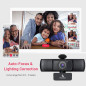 NexiGo N930AF: Webcam HD Autofocus avec Micro Anti-Bruit – Idéale Streaming & Télétravail
