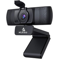 NexiGo HD Webcam with Microphone - Crisp, Clear Communications