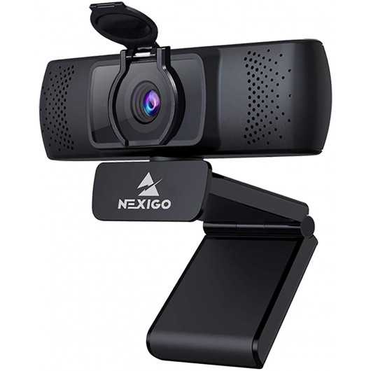 Webcam HD NexiGo avec Microphone - Communications Nettes