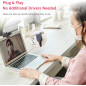 NexiGo N930AF: Webcam HD Autofocus avec Micro Anti-Bruit – Idéale Streaming & Télétravail