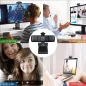 NexiGo N930AF: Webcam HD Autofocus avec Micro Anti-Bruit – Idéale Streaming & Télétravail