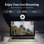 Webcam Angetube 1080p avec Ring Light : Lalliée parfaite pour vos streams et visioconférences !