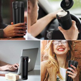 Smart Heated Travel Mug - Temperature Control & Long Battery Life