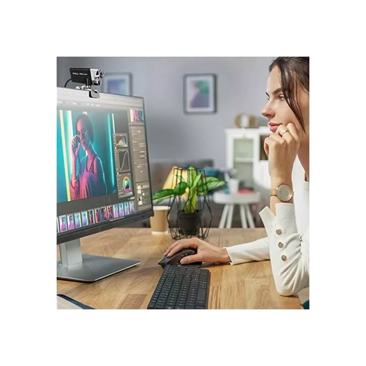 Aluratek Webcam HD 1080p: Vidéo Claire, Micro Intégré - Parfaite pour Conférences & Streaming!