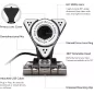 Aluratek Webcam HD 1080p: Vidéo Claire, Micro Intégré - Parfaite pour Conférences & Streaming!