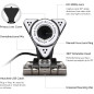 Aluratek Webcam HD 1080p: Vidéo Claire, Micro Intégré - Parfaite pour Conférences & Streaming!
