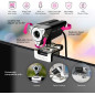 Aluratek Webcam HD 1080p: Vidéo Claire, Micro Intégré - Parfaite pour Conférences & Streaming!