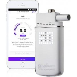 KETOSCAN Mini : Analyseur d'Haleine pour Diète Cétogène et Santé Optimale