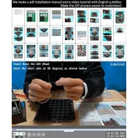 Kit Cube LED 3D iCubeSmart: Créez Votre Animation Lumineuse DIY !