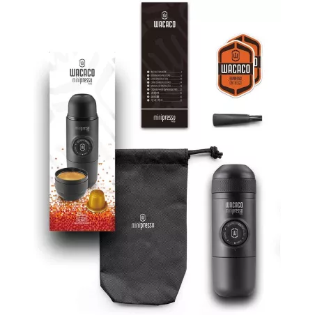 Minipresso NS WACACO: Votre Espresso Parfait, Partout! Machine à Café Portable Nespresso
