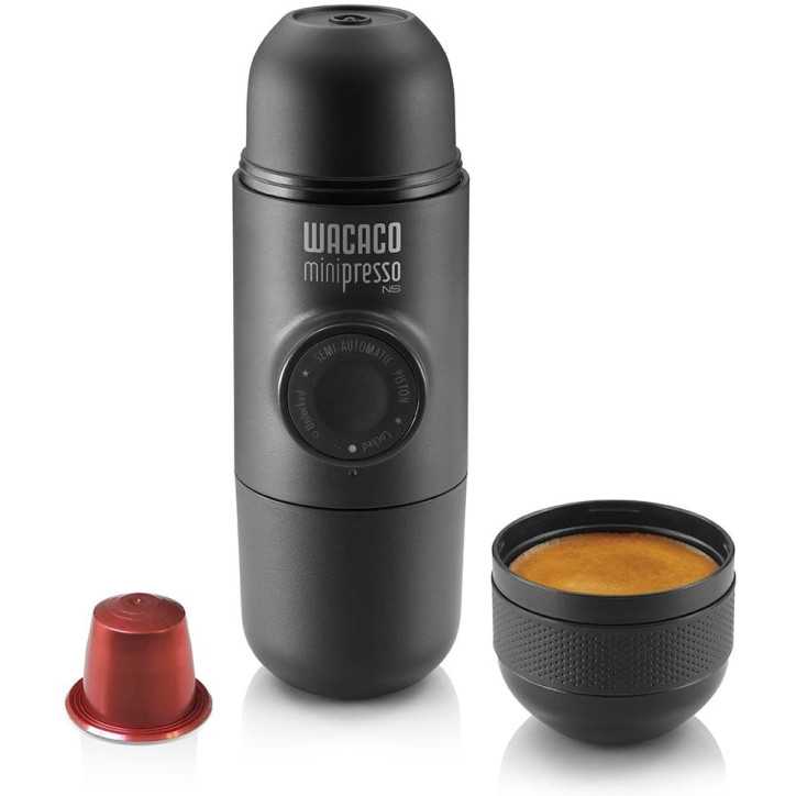 Minipresso NS WACACO: Votre Espresso Parfait, Partout! Machine à Café Portable Nespresso