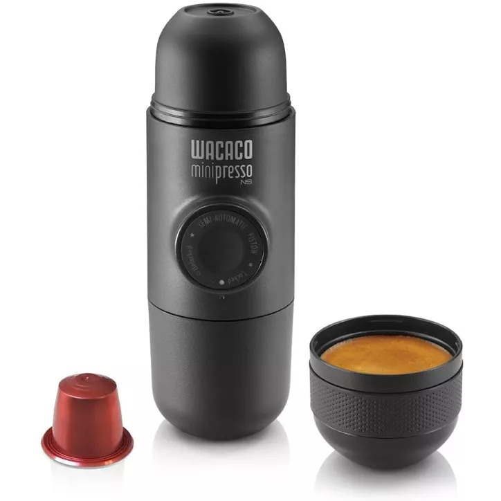 Minipresso NS WACACO: Votre Espresso Parfait, Partout! Machine à Café Portable Nespresso