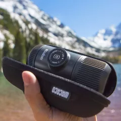 Nanopresso Wacaco: Votre Espresso Portable Parfait + Étui de Protection - Qualité Barista Partout !