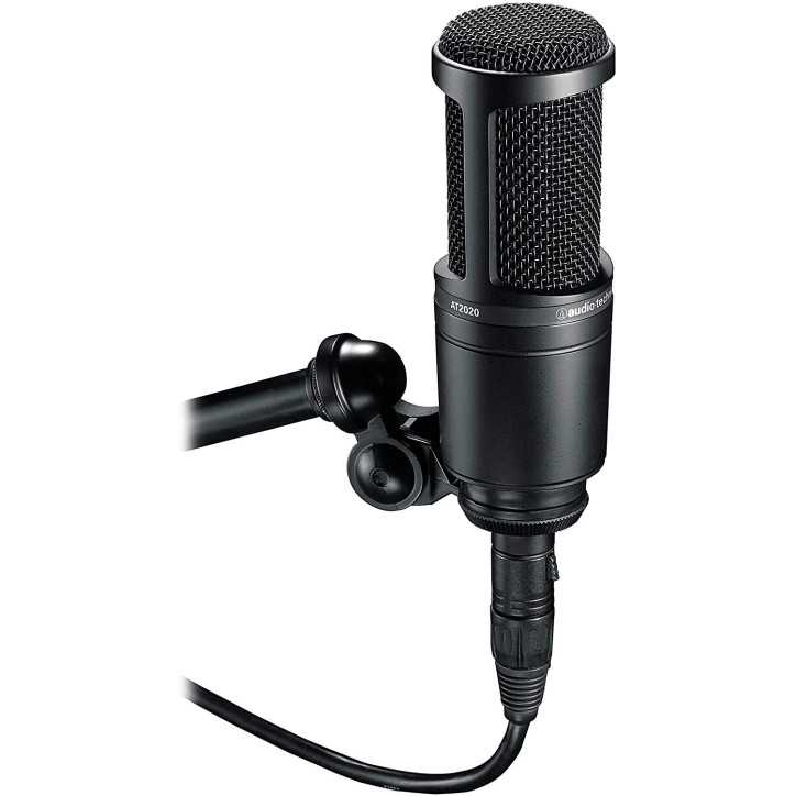 Audio-Technica AT2020: Unlock Pro Studio Sound at Home - Crystal Clear XLR Condenser Mic