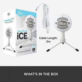 Logitech Snowball iCE : Micro Streaming & Podcasting Supérieur