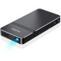 AKASO Mini Projecteur: Votre Cinéma Portable HD 1080P – Batterie Longue Durée & Connectivité WiFi/HDMI