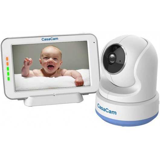 Moniteur Bébé CasaCam : Écran Tactile & Vision HD