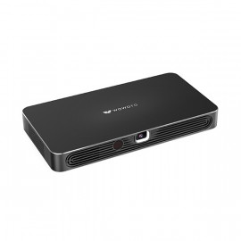 AKASO Portable Pico Projector 1080P HD DLP LED 50 ANSI Lumens with WiFi,  HDMI, USB, Micro SD and 3.5 mm Audio and Remote Control for iPhone/Android  Laptop/PC/Game/Home Theater : : Electronics