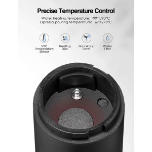 Conqueco Portable Espresso Maker, the coffee machine to take with you