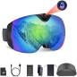 OhO 4K Ski Goggles: Capture Your Adventures with Anti-Fog & Live Streaming!
