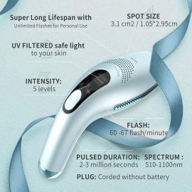 Flawless Skin at Home: DEESS GP590 IPL Device with Cooling Tech