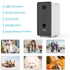 Iseebiz Pet Cam, la caméra distributeur