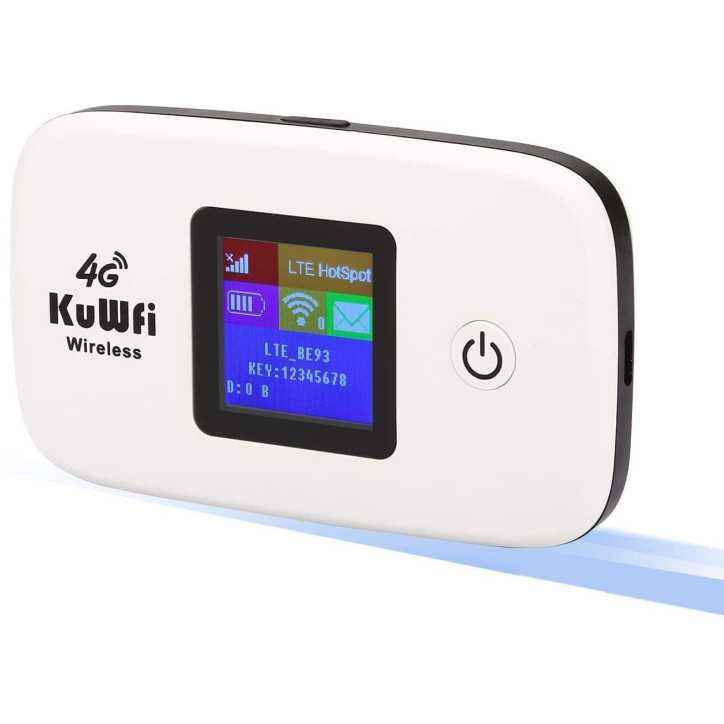 KuWFi 4G LTE Mobile WiFi Hotspot: Stay Connected On-the-Go! KuWFi 4G LTE Mobile WiFi Hotspot: Stay Connected On-the-Go!