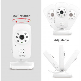 E662 Baby Monitor with Night Vision, Temperature Detection