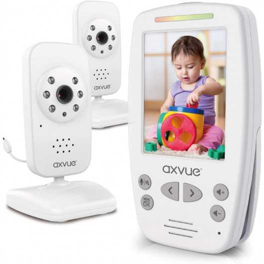 E662 Baby Monitor with Night Vision, Temperature Detection