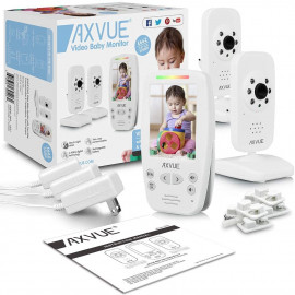 E662 Baby Monitor with Night Vision, Temperature Detection