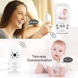 E662 Baby Monitor with Night Vision, Temperature Detection